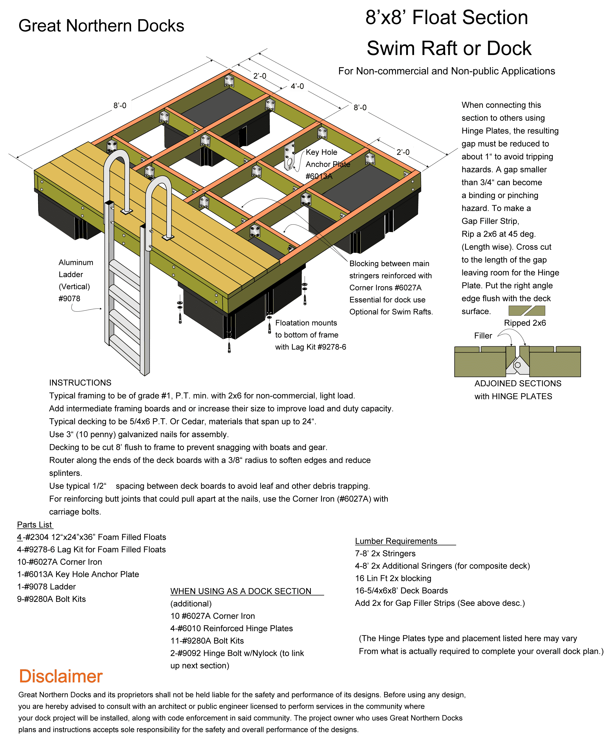 Dock Plans « Great Northern Docks Great Northern Docks