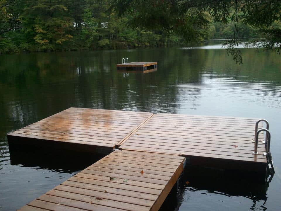 Wood Floating Dock Plans http://greatnortherndocks.com/floating-wood 