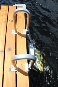 20º Aluminum Swing Up Swim Ladder
