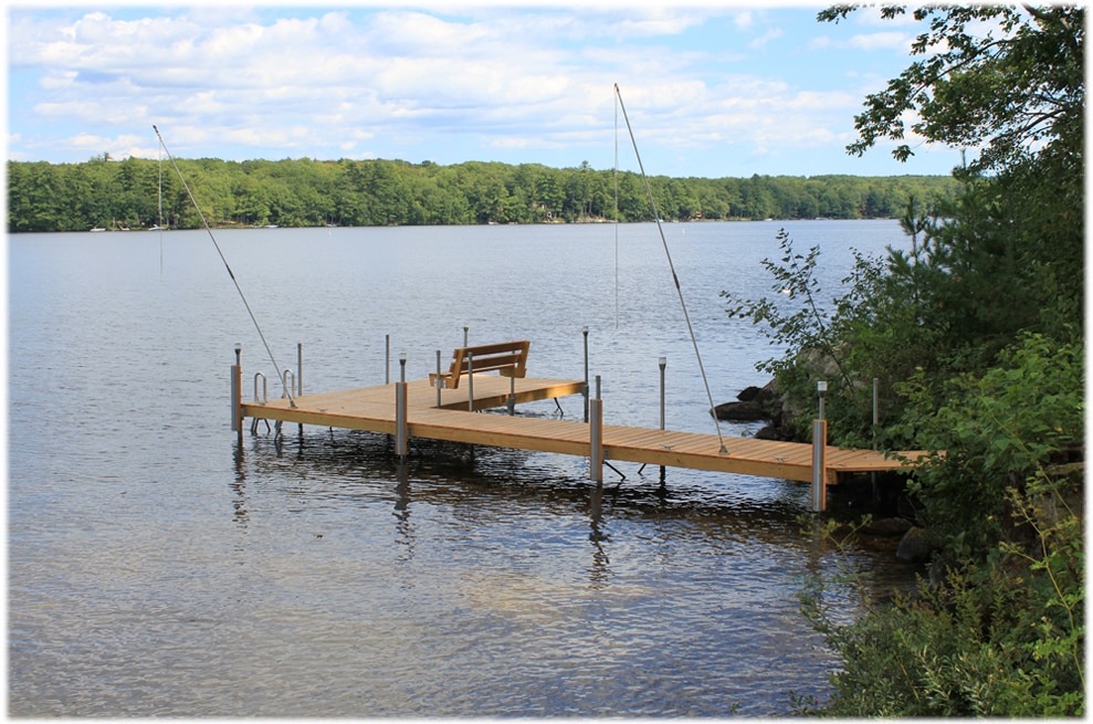 pipe leg docks are the ideal docking solution for temporary docks in 