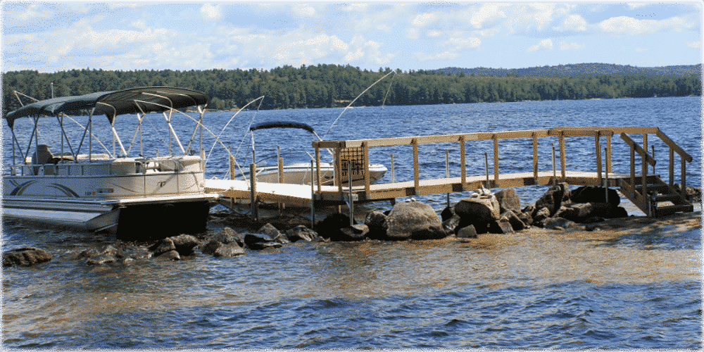 Dura-LITE™ Swim Raft with Cedar Decking