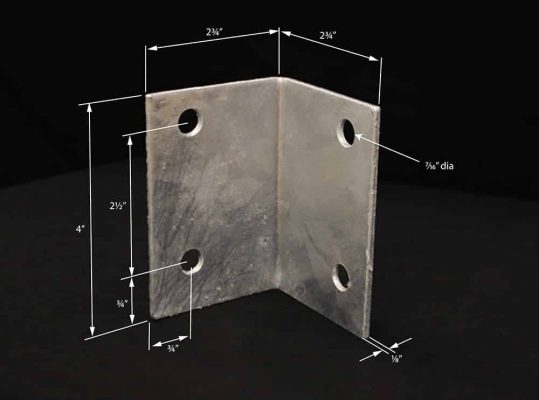 Corner Iron 90º #6027A