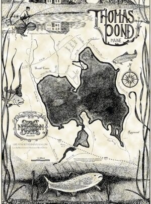 Thomas Pond Map – 1050