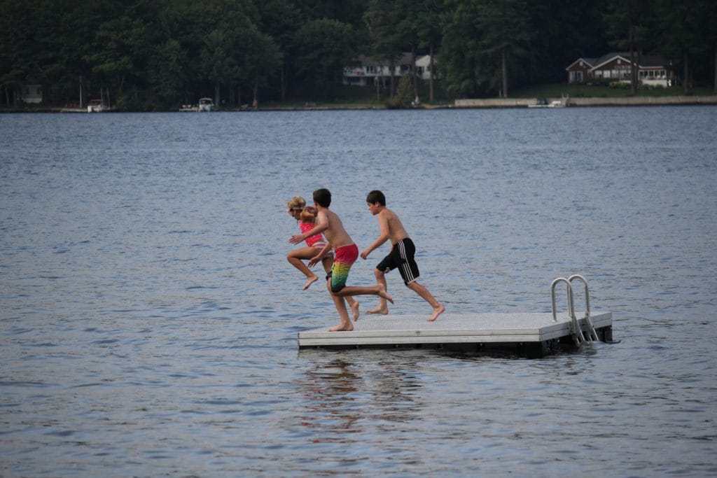 Dive into Summer with a Swim Raft