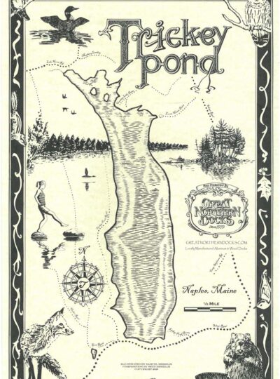 Trickey Pond Map – 1052