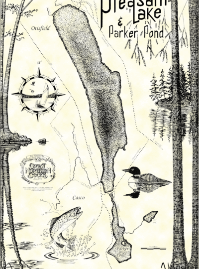Pleasant Lake & Parker Pond – 1062