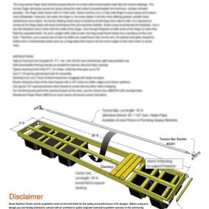 Plan - Finger Dock 3'x20'