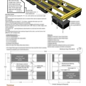 Plan - Floating Dock 6'x16'